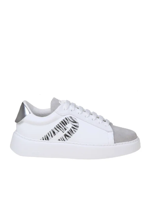 Furla Sneakers In Synthetic Leather And Suede