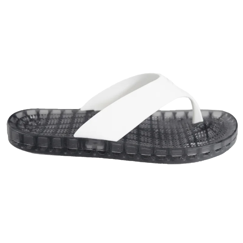 Maui - London Thong Sandal - White