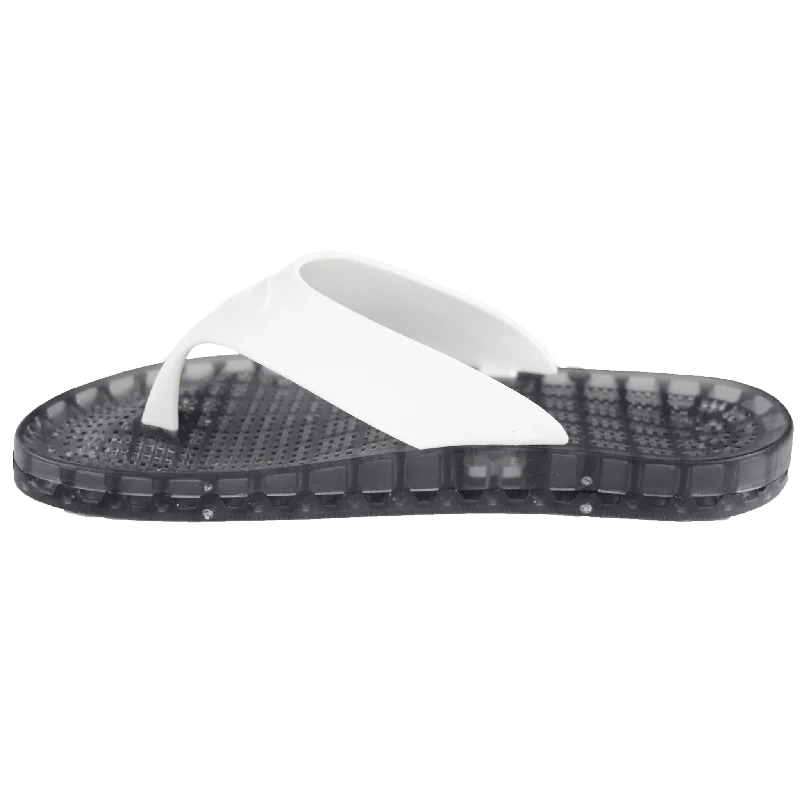 Maui - London Thong Sandal - White