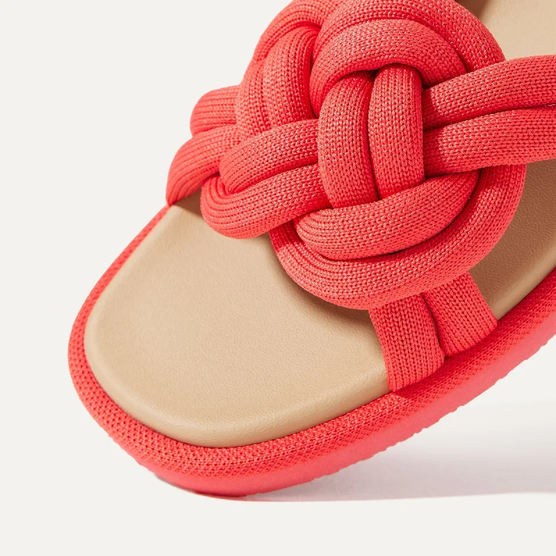 The Summer Sandal - Red Hot