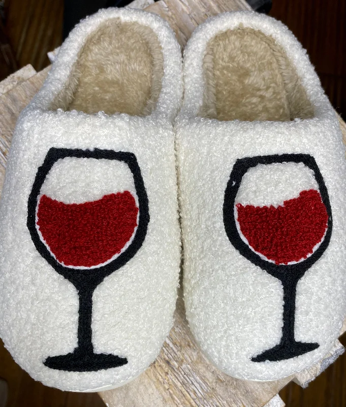 Wine Glass Slippers