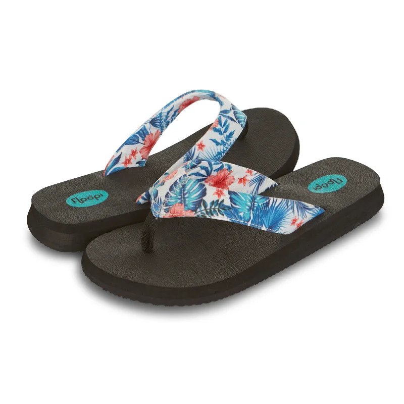 Women's Isabella Yoga Mat Floral Flip Flop