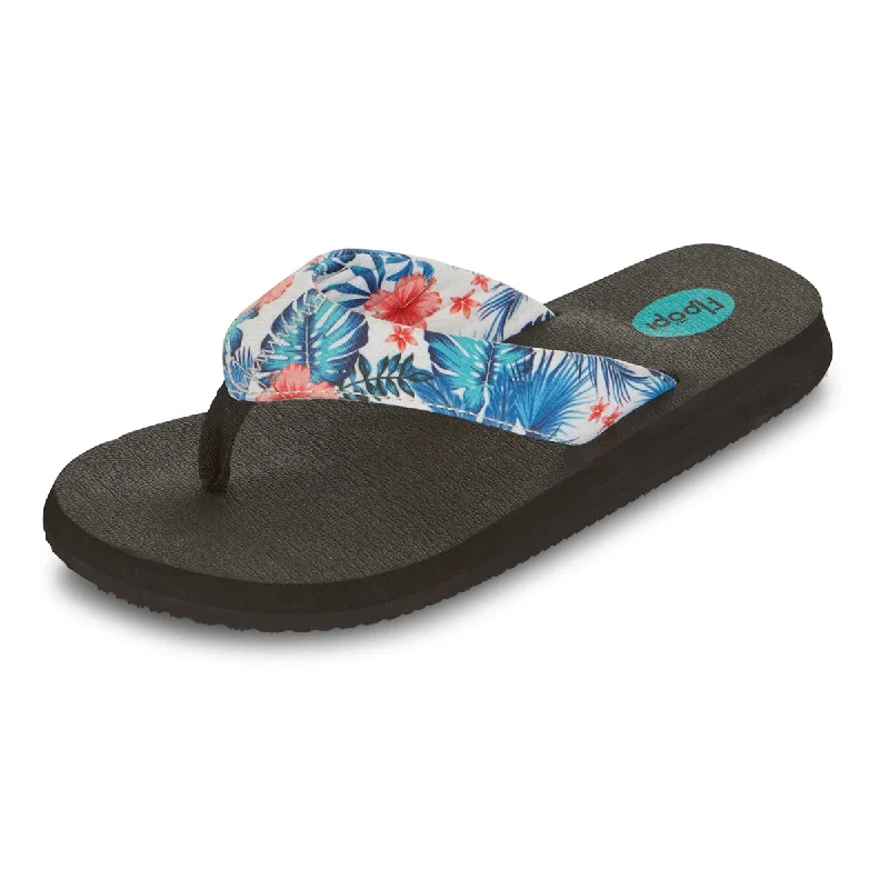 Women's Isabella Yoga Mat Floral Flip Flop