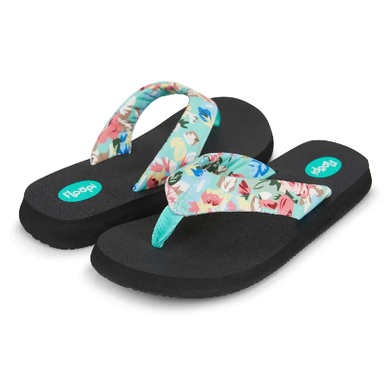 Women's Isabella Yoga Mat Floral Flip Flop