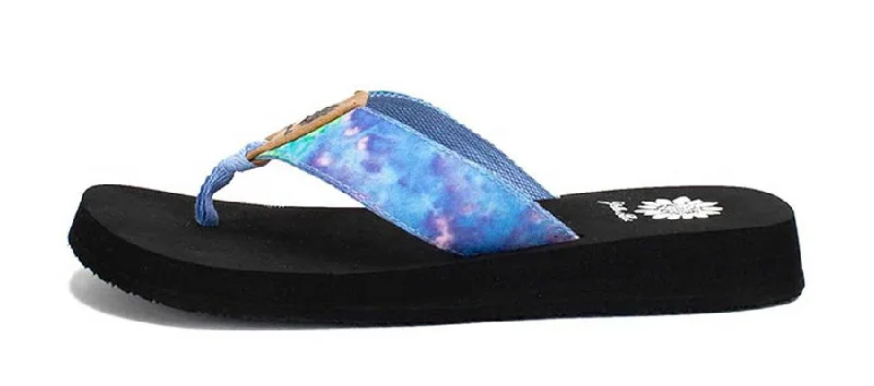 Yellow Box | FALIT Tie Dye Flip Flops with EVA Sole