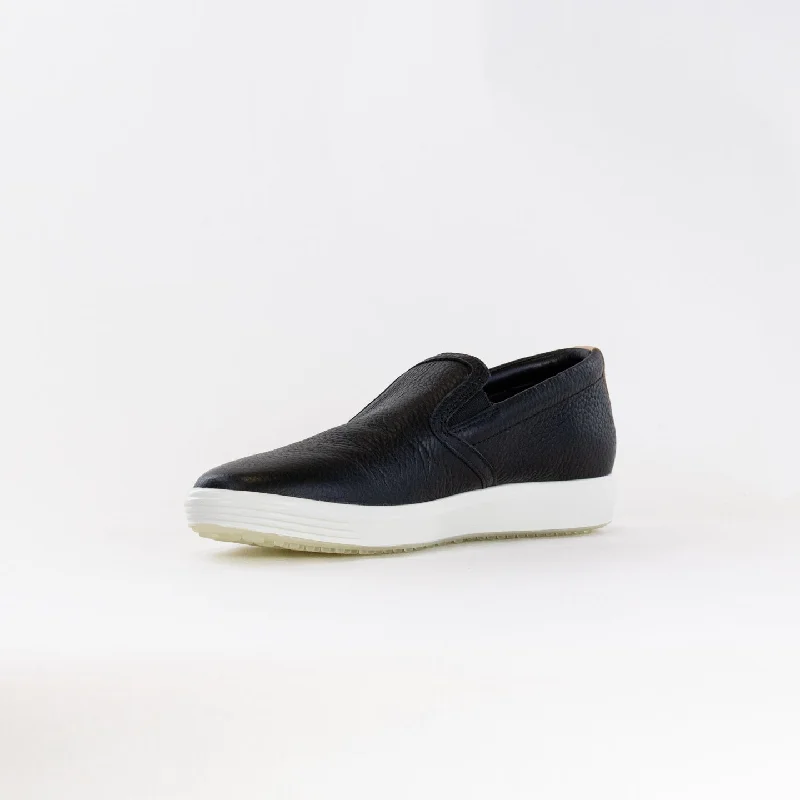 ECCO Soft 7 Casual Slip On (Women's) - Black