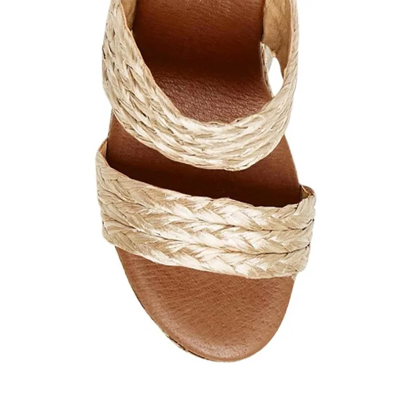 Andre Assous Women's Nolita Beige Raffia