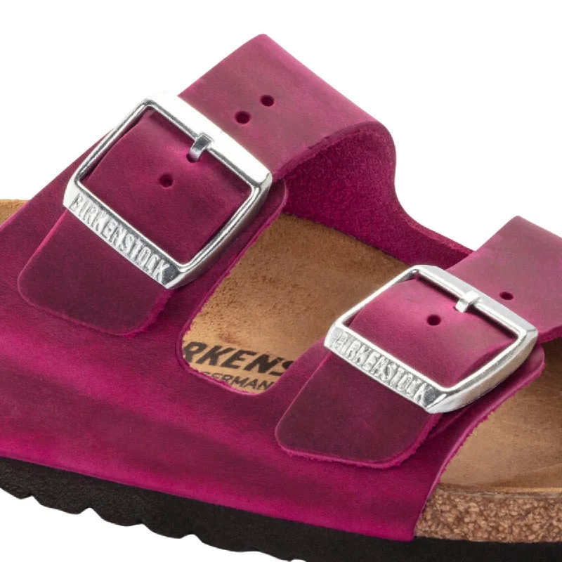 Birkenstock Women's Arizona Festival Fuchsia Oiled Leather