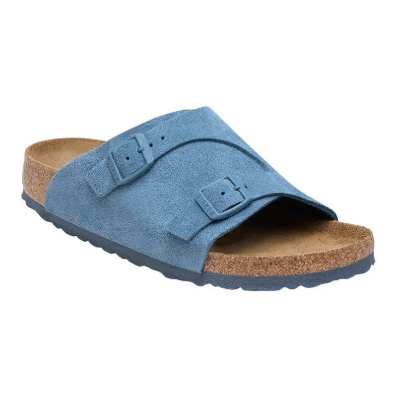 Birkenstock Women's Zurich Elemental Blue Suede