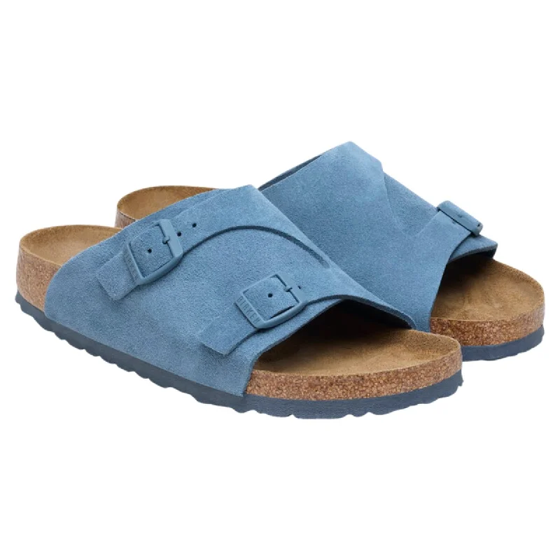 Birkenstock Women's Zurich Elemental Blue Suede