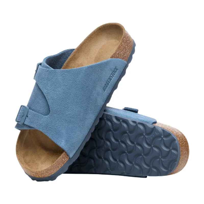 Birkenstock Women's Zurich Elemental Blue Suede