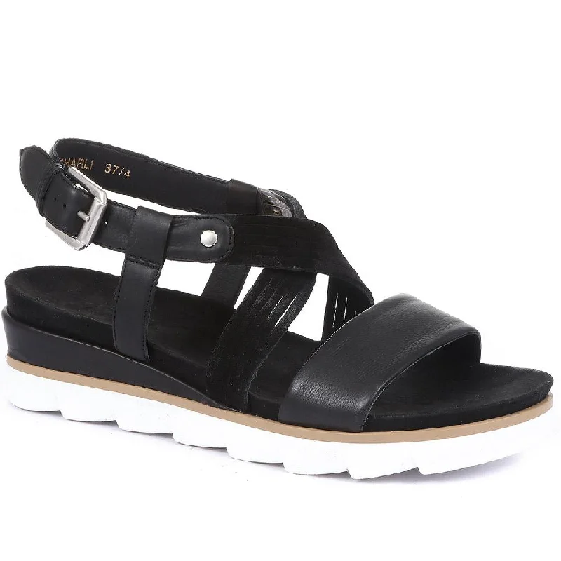 Charli Leather Sandals - CHARLI / 320 244