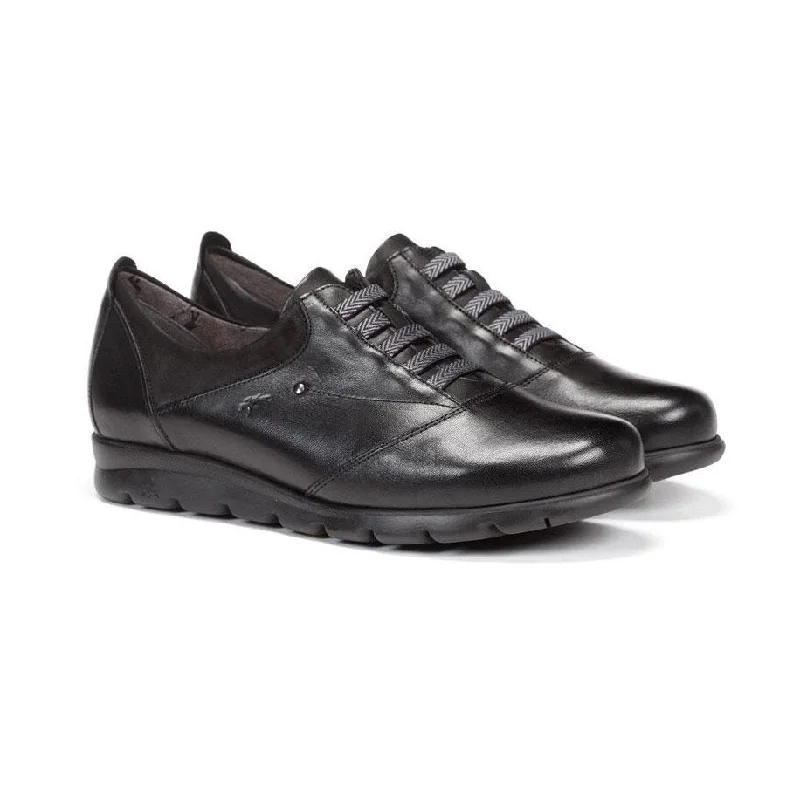 Fluchos Women's Susan Black Leather