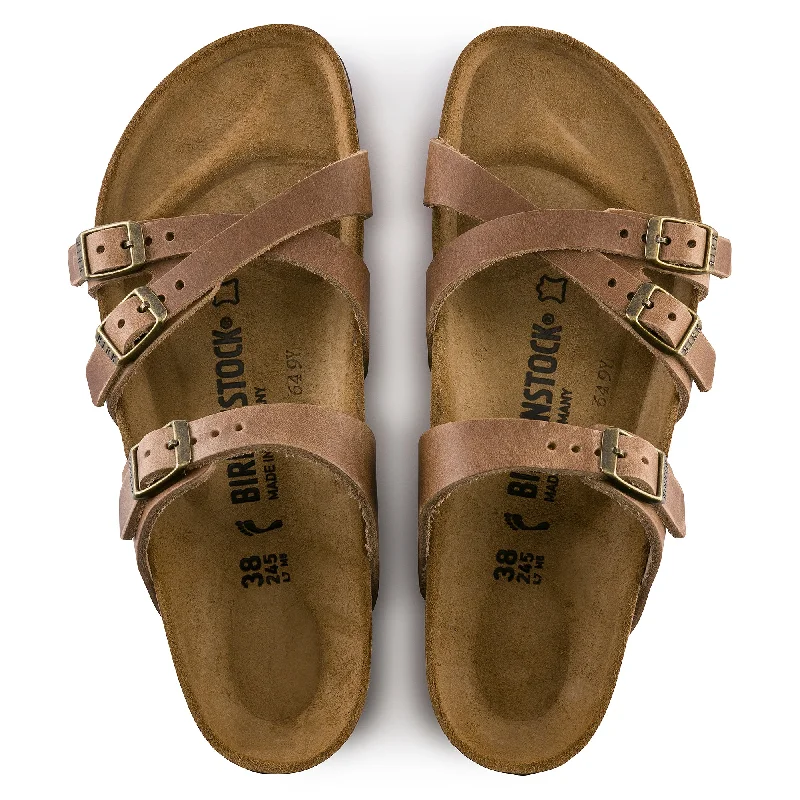 Birkenstock Franca Oiled Leather Regular/Wide