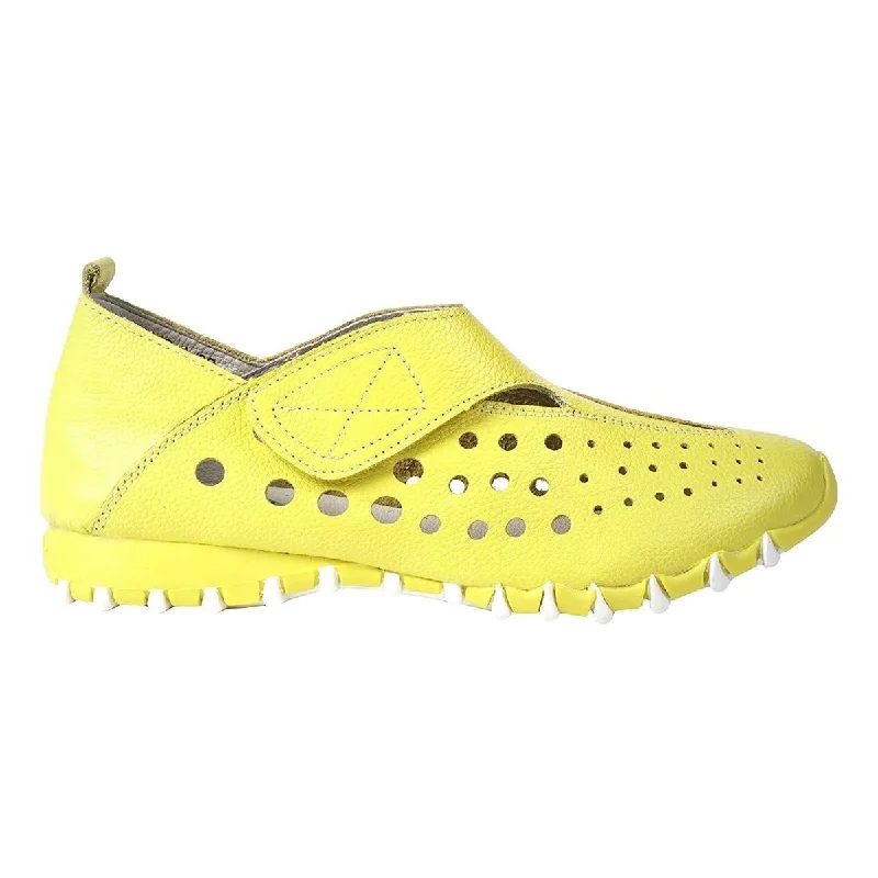 Litfoot Women's LF9010-3 Yellow Leather