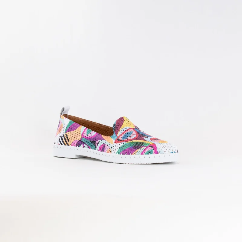 Spring Step Carraway (Women's) - White Multi