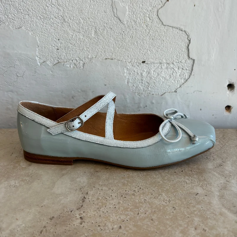 Top End Mowwie Blue Patent