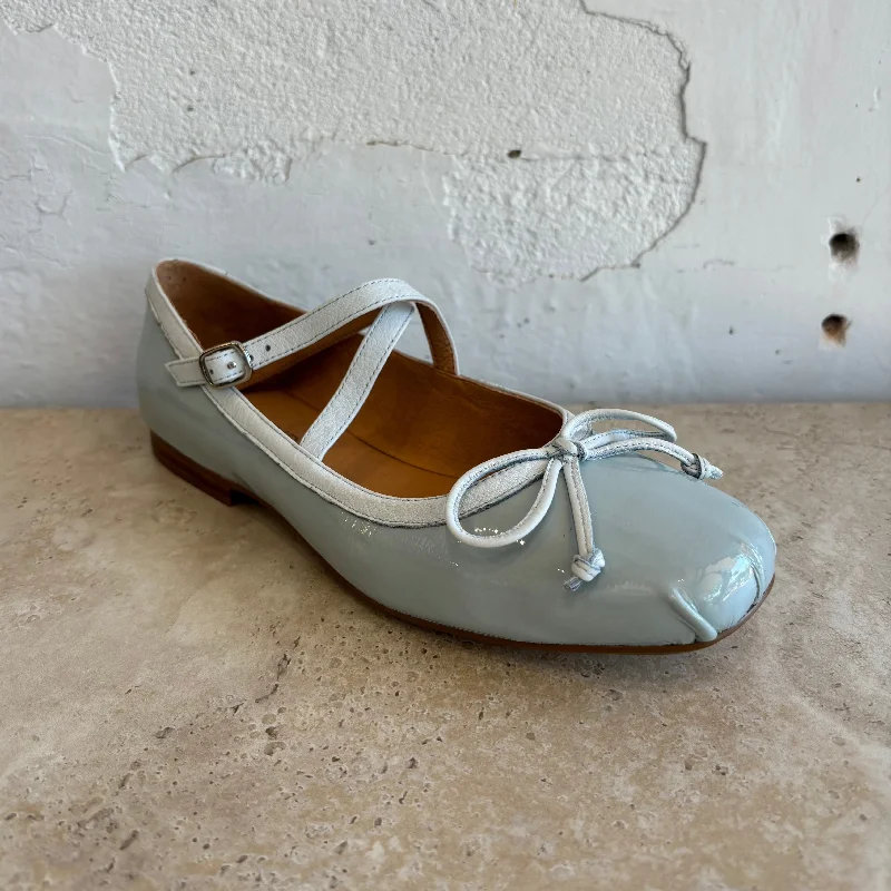 Top End Mowwie Blue Patent