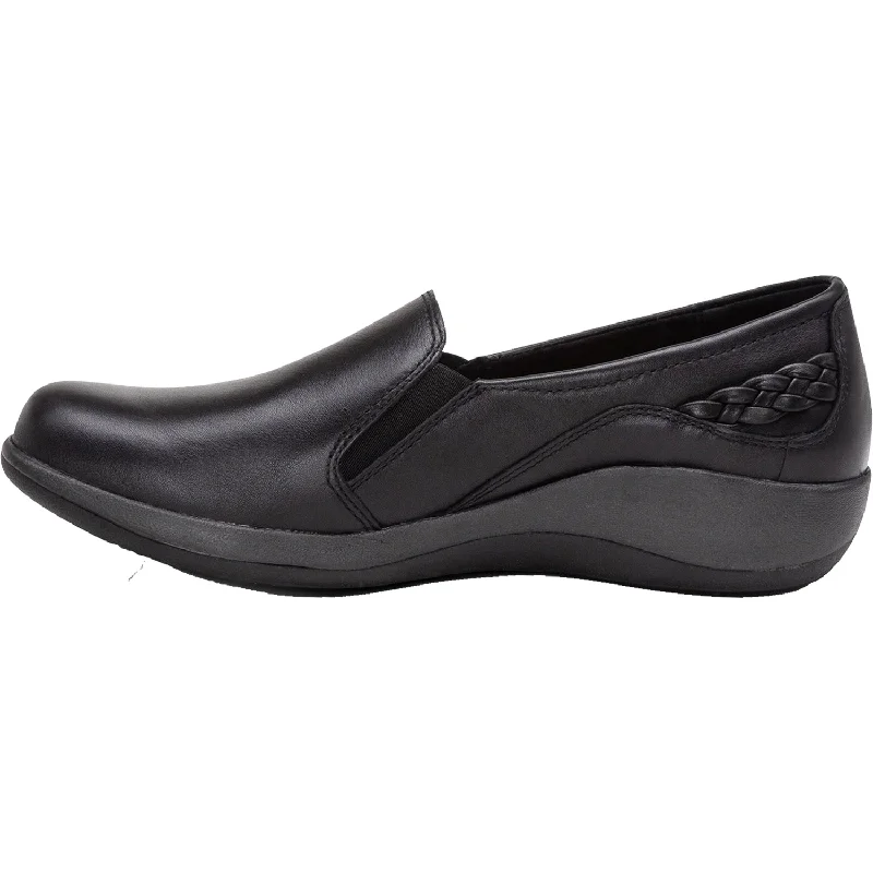 Women's Aetrex Trisha Black Leather