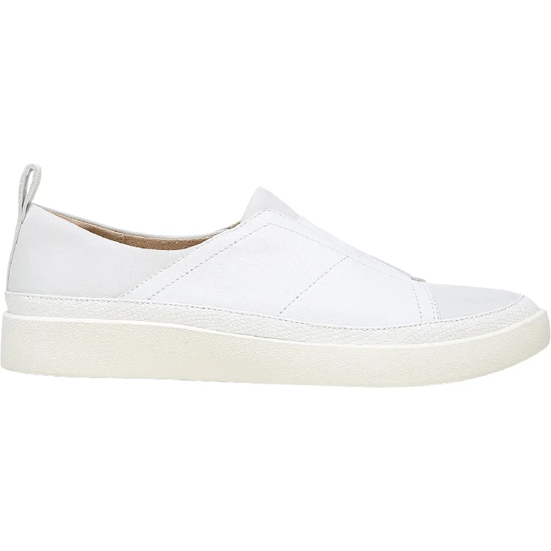 Women's Vionic Zinah White Leather/Nubuck