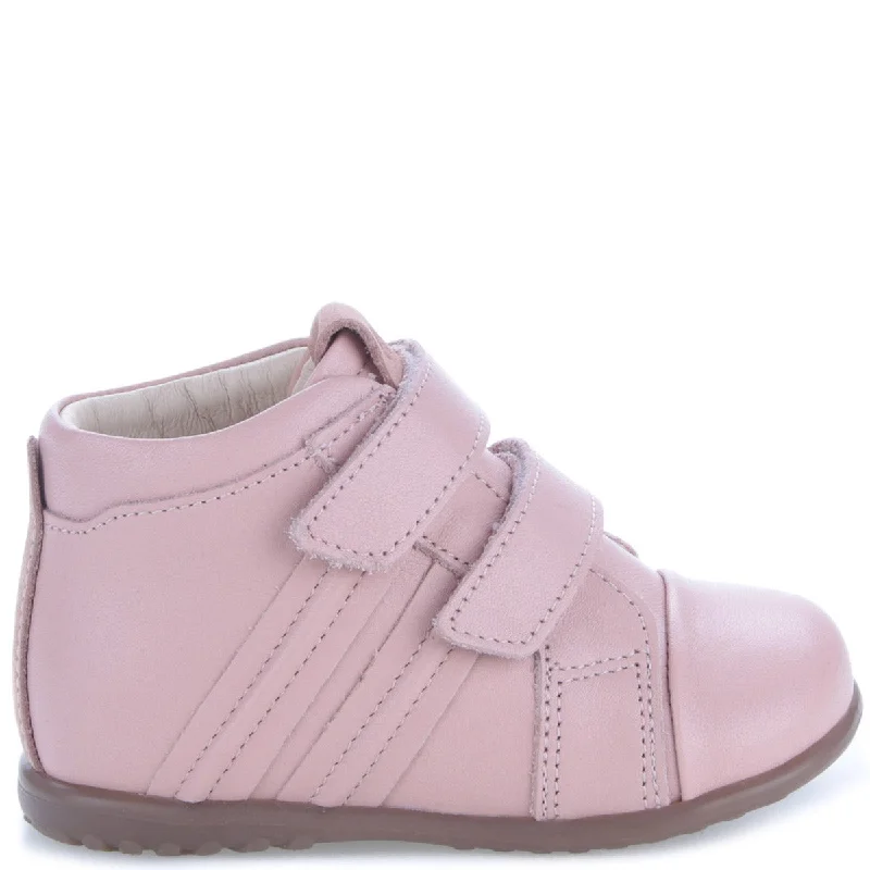 (1084-20) Emel first velcro shoes Pink