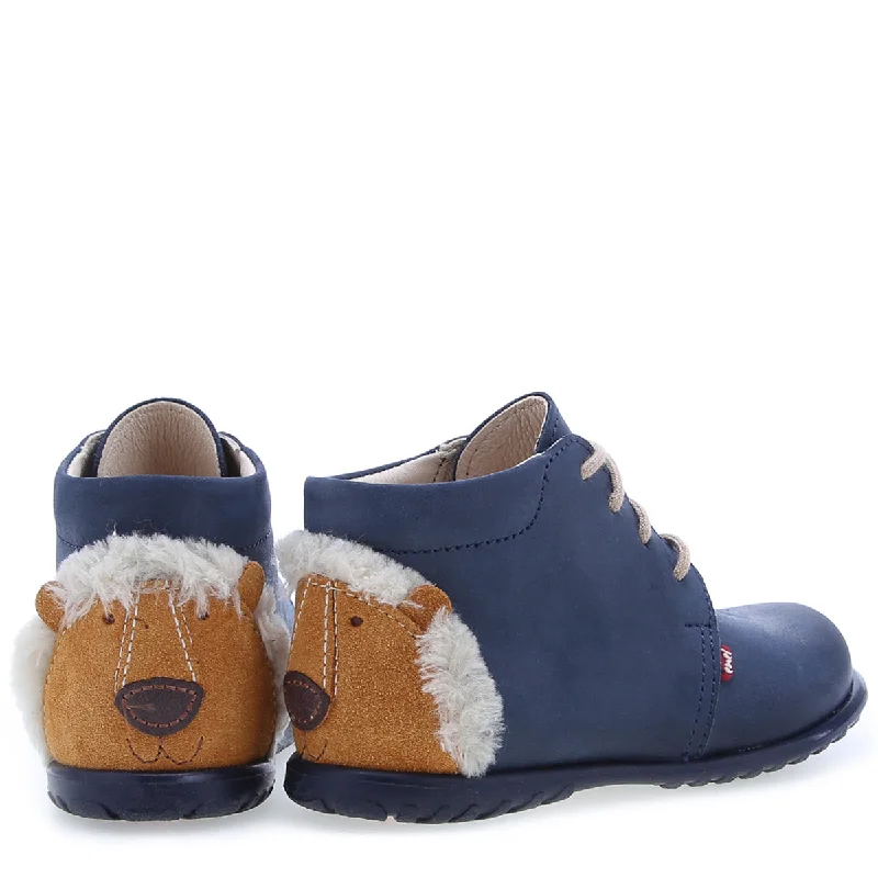 (1150-2) Emel first shoes Blue lion