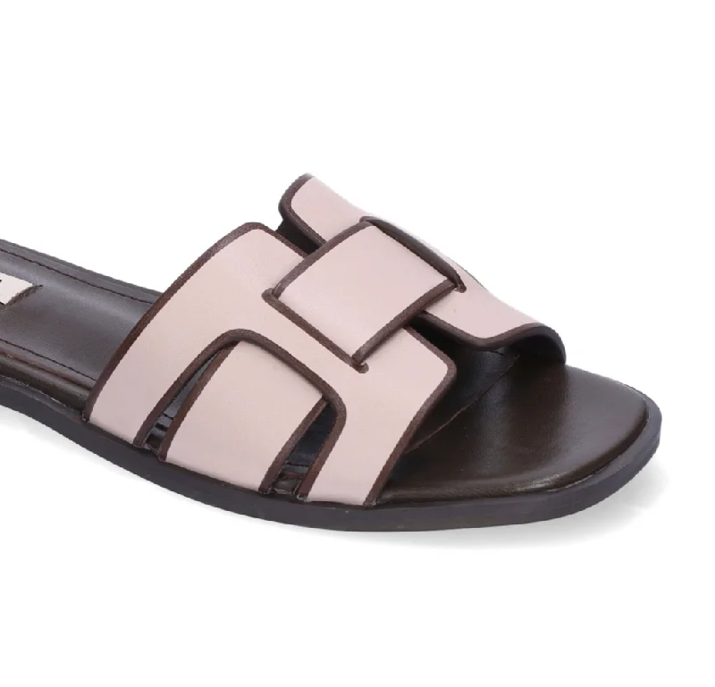 Bibi Lou Nude Leather H Sandal