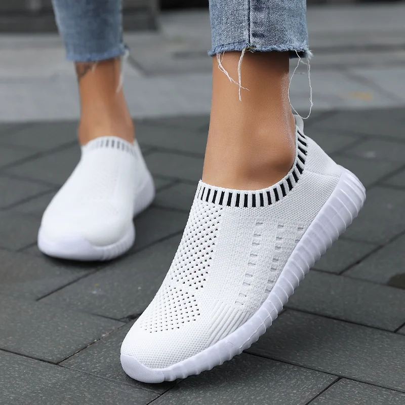 Nanccy Mesh Women Casual Slip On Shoes