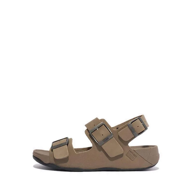 Gogh Moc Buckle Leather Back-Strap Sandals