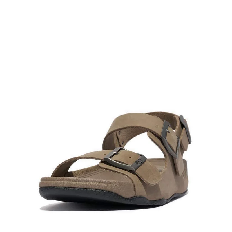 Gogh Moc Buckle Leather Back-Strap Sandals