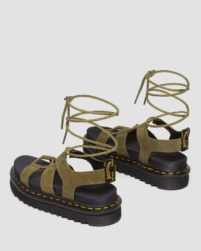 Nartilla Tumbled Nubuck Leather Sandals