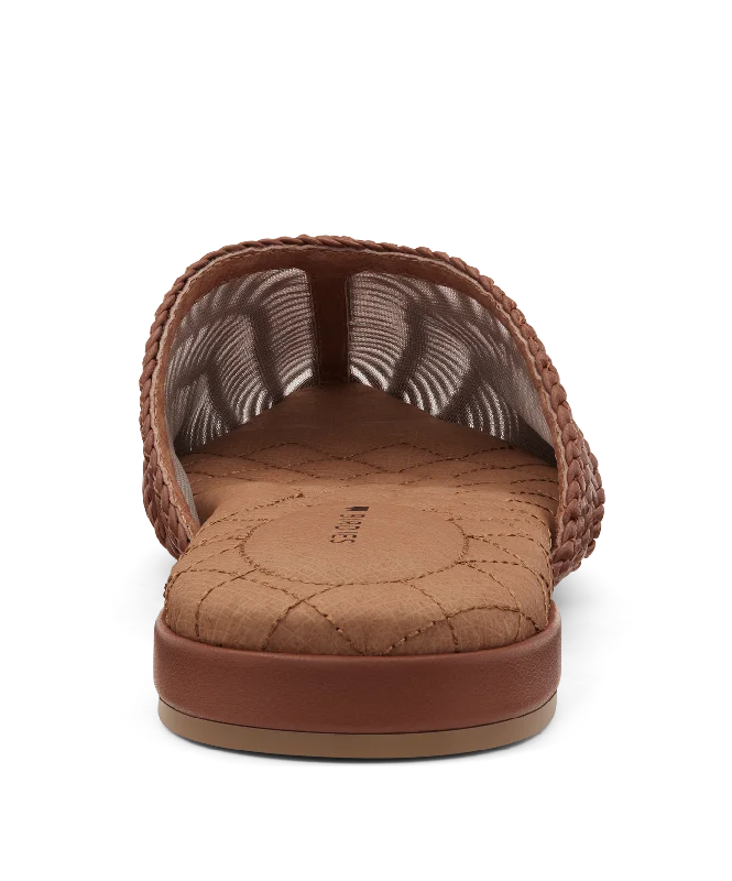 The Swan - Cognac Woven Leather