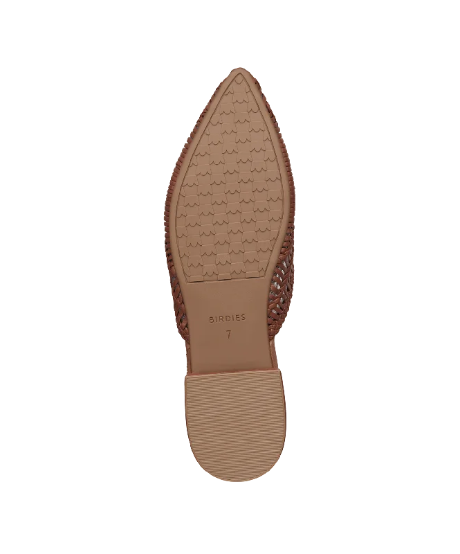 The Swan - Cognac Woven Leather