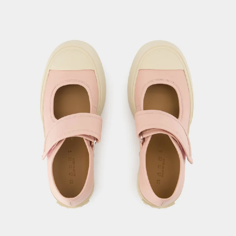 MARNI Chic Pink Mary Jane Sneakers