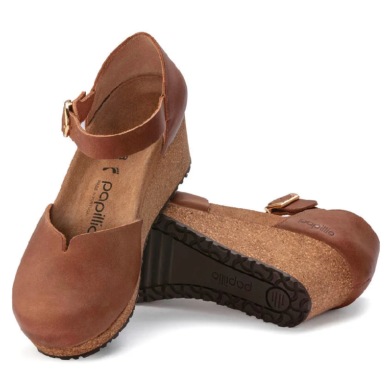 Papillio Mary Natural Leather Cognac