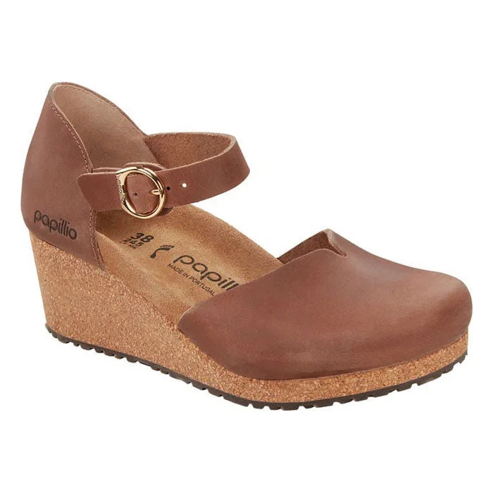 Womens Birkenstock Mary Narrow in Cognac