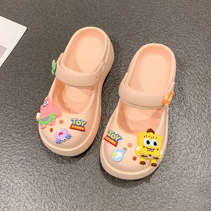 688 Hole Pink-Toy SpongeBob / US5.5-US6.5/EU36-EU37/UK3.5-UK4.5