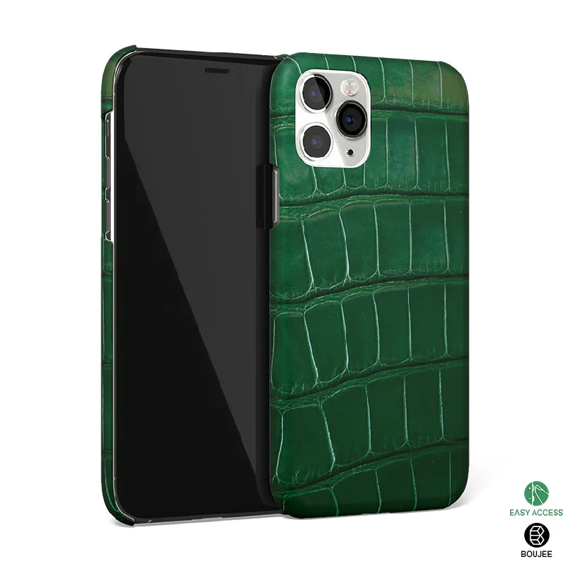 Croco Green Phone Cover | Matte Case