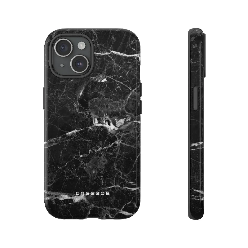 Black Marble - Protective Phone Case