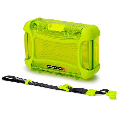 Nanuk Nano 330 Protective Hard Case - Lime